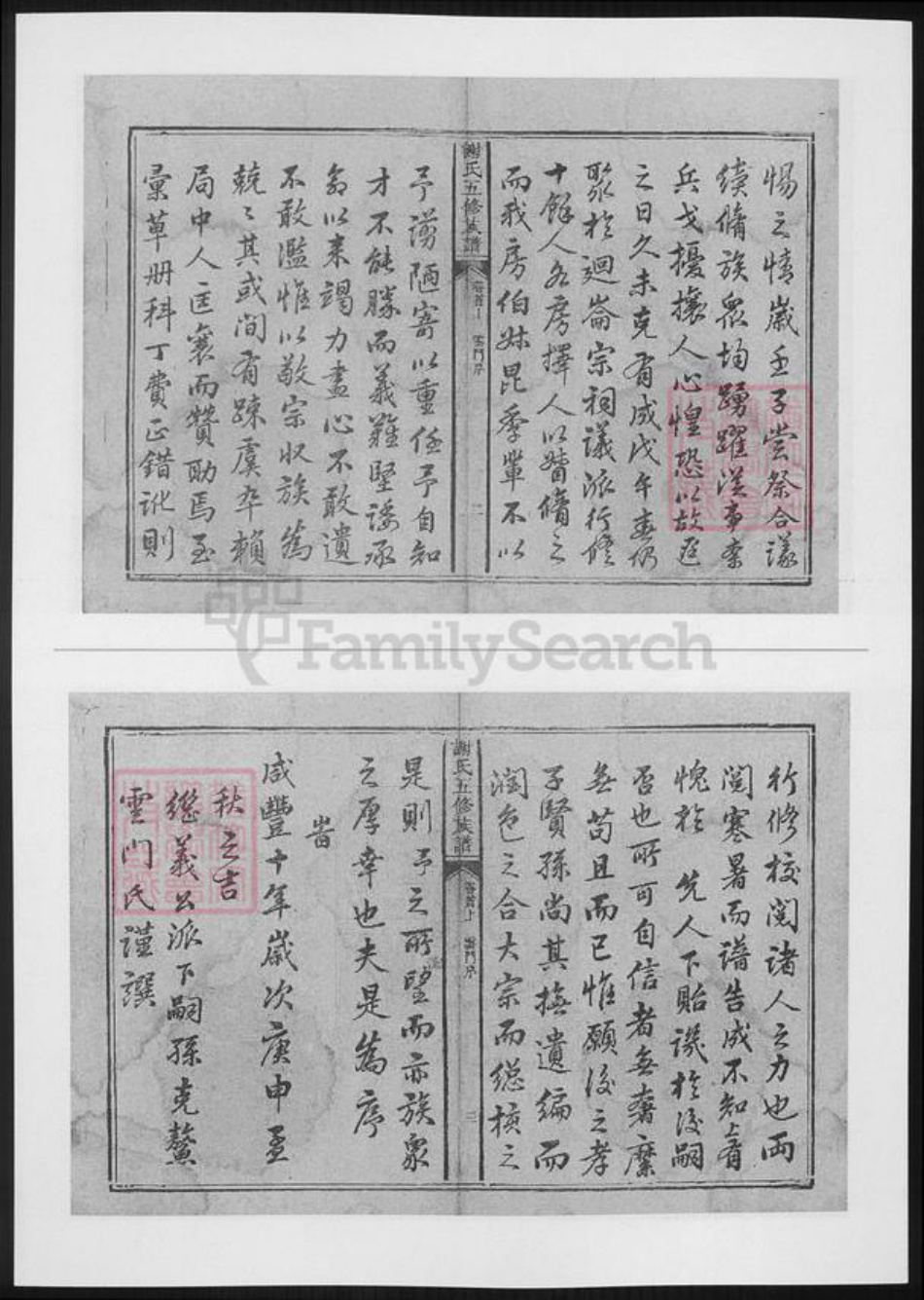 湖南省长沙市宁乡市谢氏宝树堂族谱-湖南沩宁谢氏五修族谱.pdf电子版插图4