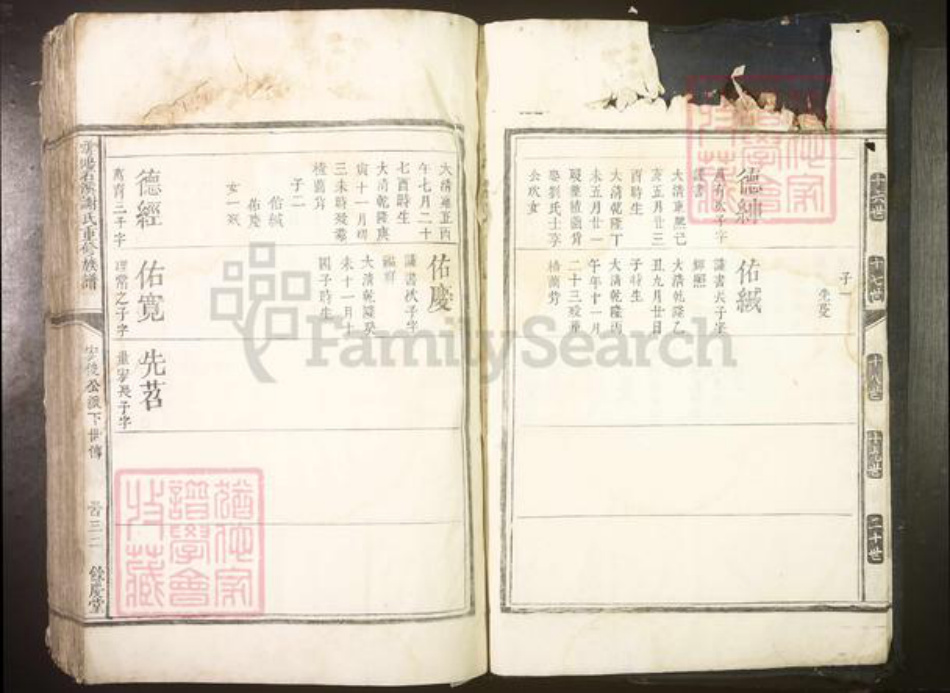 江西省谢氏族谱-雩都石溪谢氏重修族谱[不分卷].pdf电子版插图4