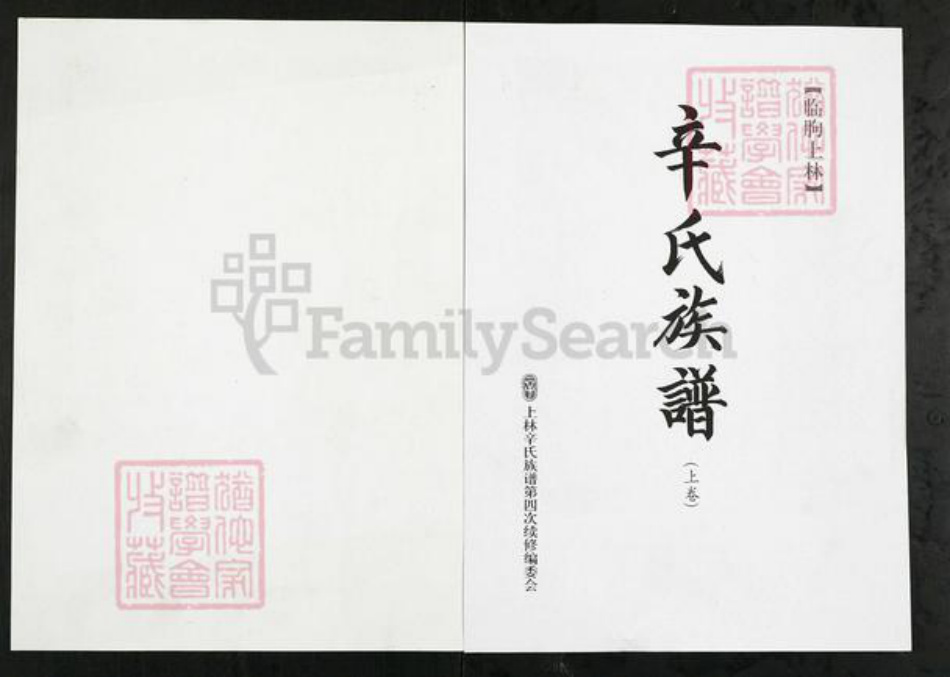 山东省潍坊市临朐县山旺镇辛氏族谱-临朐上林辛氏族谱.pdf电子版