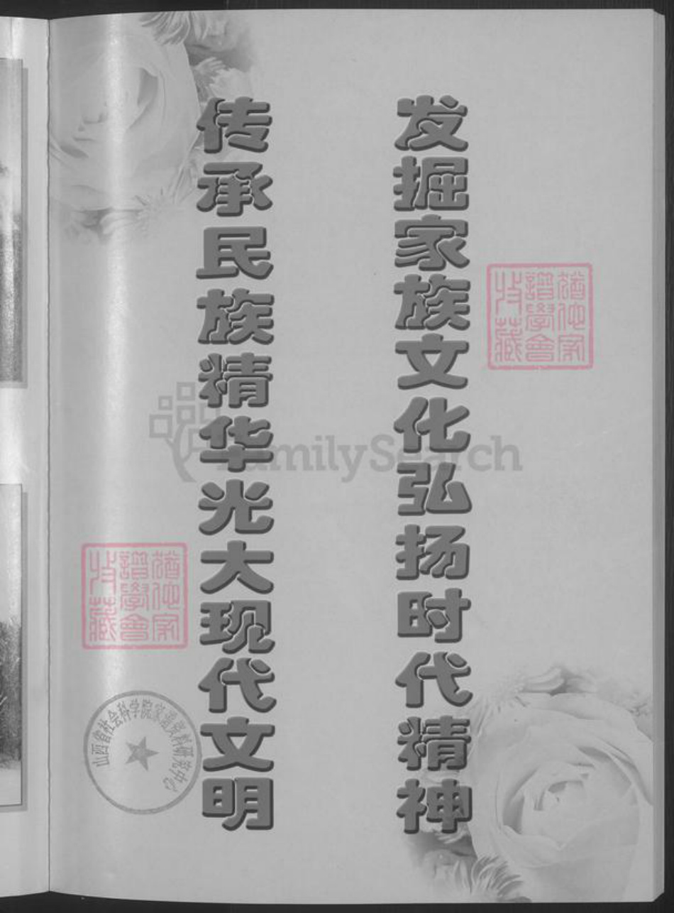 山西省忻州市定襄县邢氏族谱-定襄县湖村邢氏原平支系 [不分卷].pdf电子版插图3