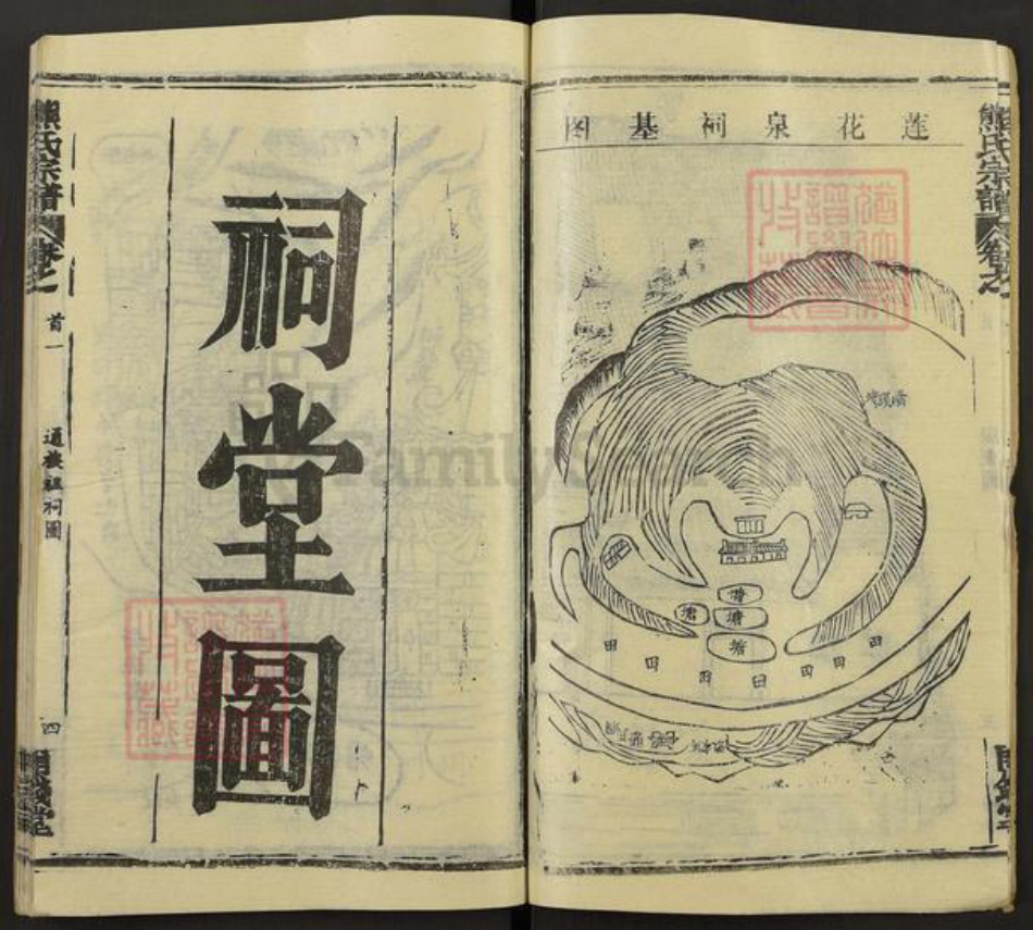 湖北省黄冈市团风县贾庙乡熊氏两钱堂族谱-熊氏宗谱.pdf电子版插图4