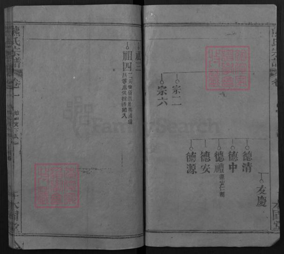 湖北省黄冈市黄州区熊氏本固堂族谱-熊氏宗谱.pdf电子版插图2