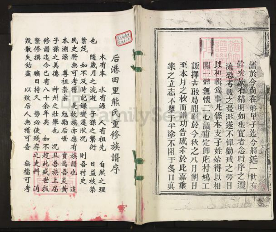 江西省宜春市丰城市尚庄街道熊氏如在堂族谱-后港熊氏族谱.pdf电子版插图