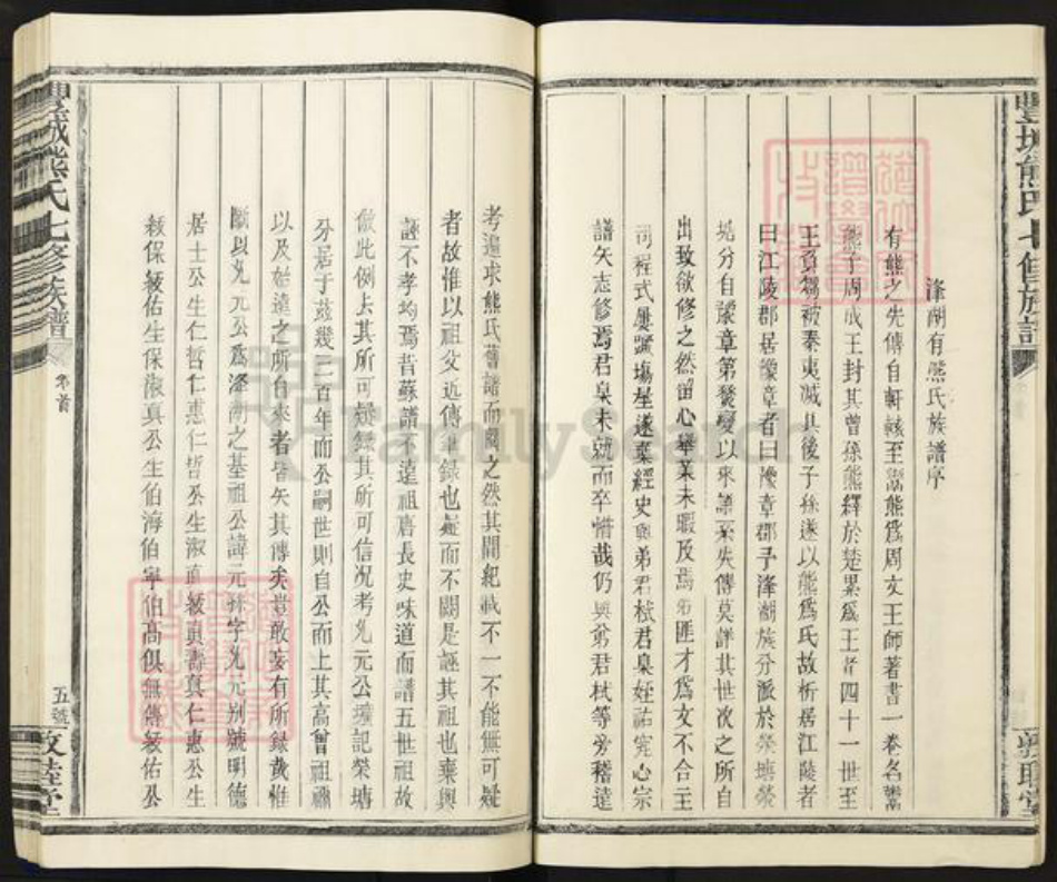 江西省宜春市丰城市熊氏敦睦堂族谱-丰城熊氏七修族谱.pdf电子版插图5 江西省宜春市丰城市熊氏敦睦堂族谱-丰城熊氏七修族谱.pdf电子版插图5
