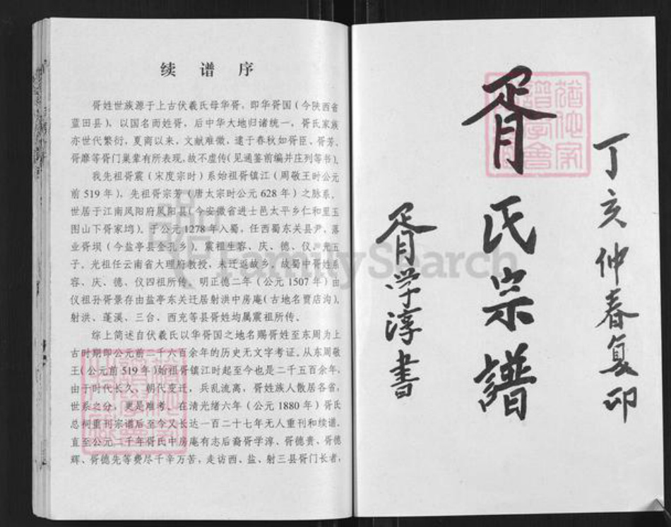 四川省绵阳市盐亭县金孔镇胥氏族谱-胥氏宗谱.pdf电子版插图1 四川省绵阳市盐亭县金孔镇胥氏族谱-胥氏宗谱.pdf电子版插图1