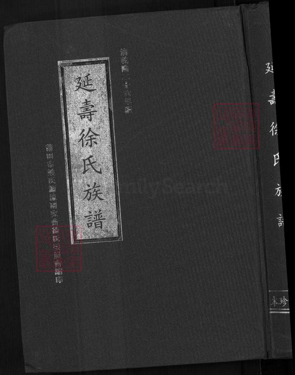 福建省莆田市城厢区徐氏族谱-延寿徐氏族谱.pdf电子版