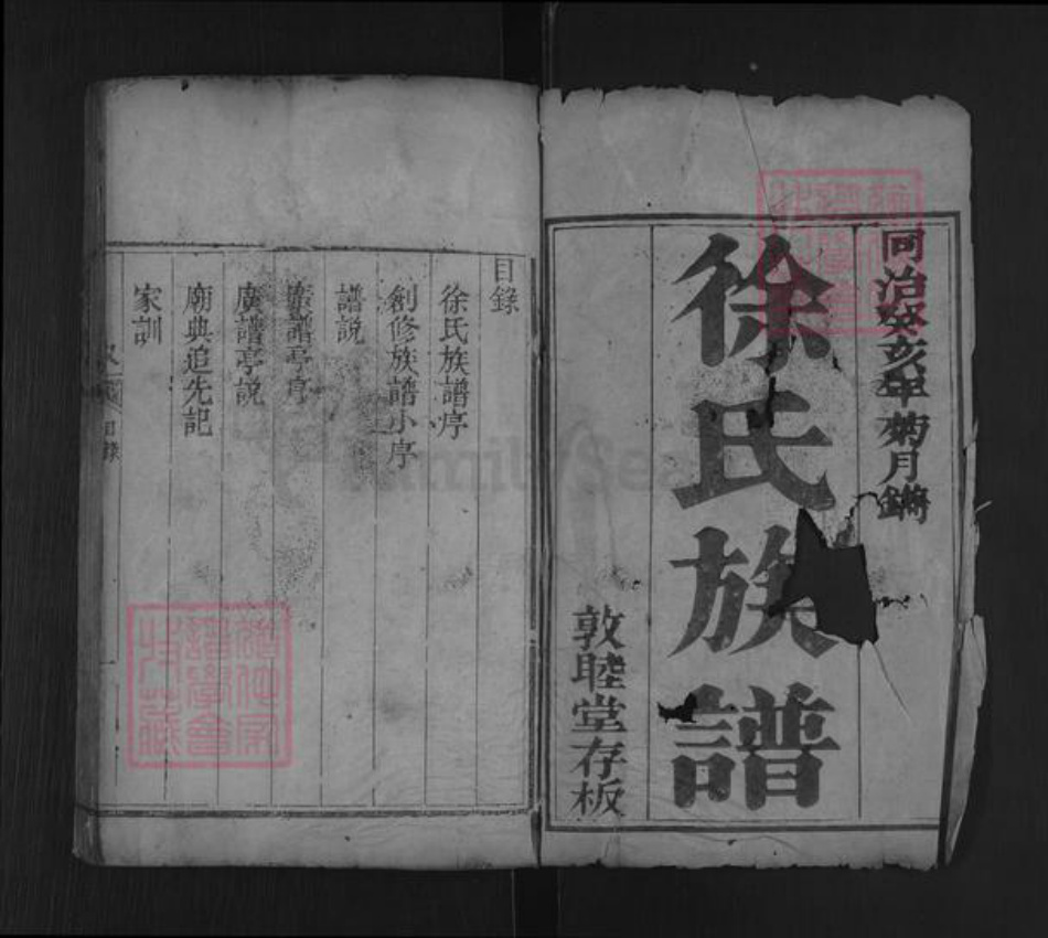 山东省泰安市东平县接山镇徐氏敦睦堂族谱-徐氏族谱.pdf电子版插图1 山东省泰安市东平县接山镇徐氏敦睦堂族谱-徐氏族谱.pdf电子版插图1