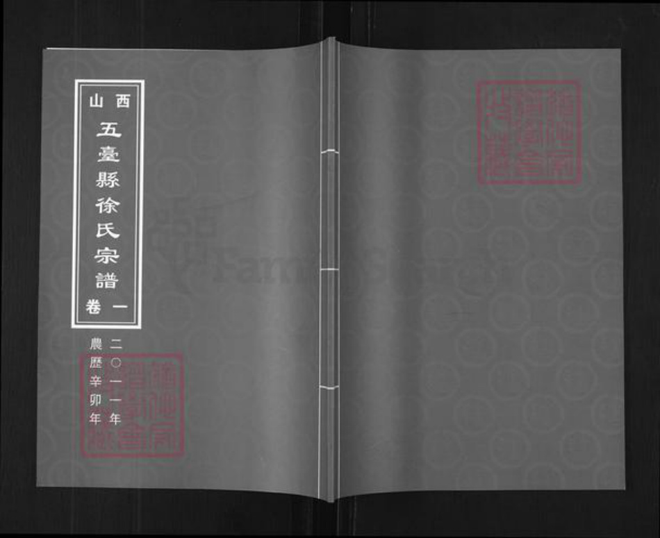 山西省忻州市五台县建安乡徐氏族谱-山西五台县徐氏宗谱.pdf电子版