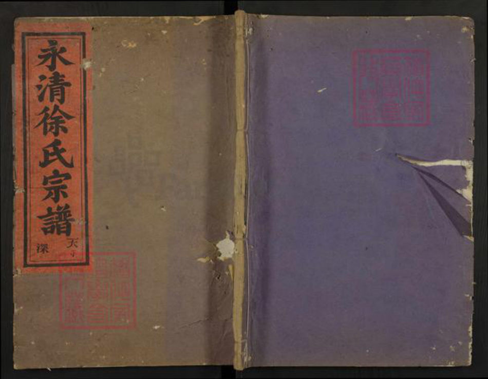 浙江省金华市武义县徐氏族谱-永清徐氏宗谱.pdf电子版