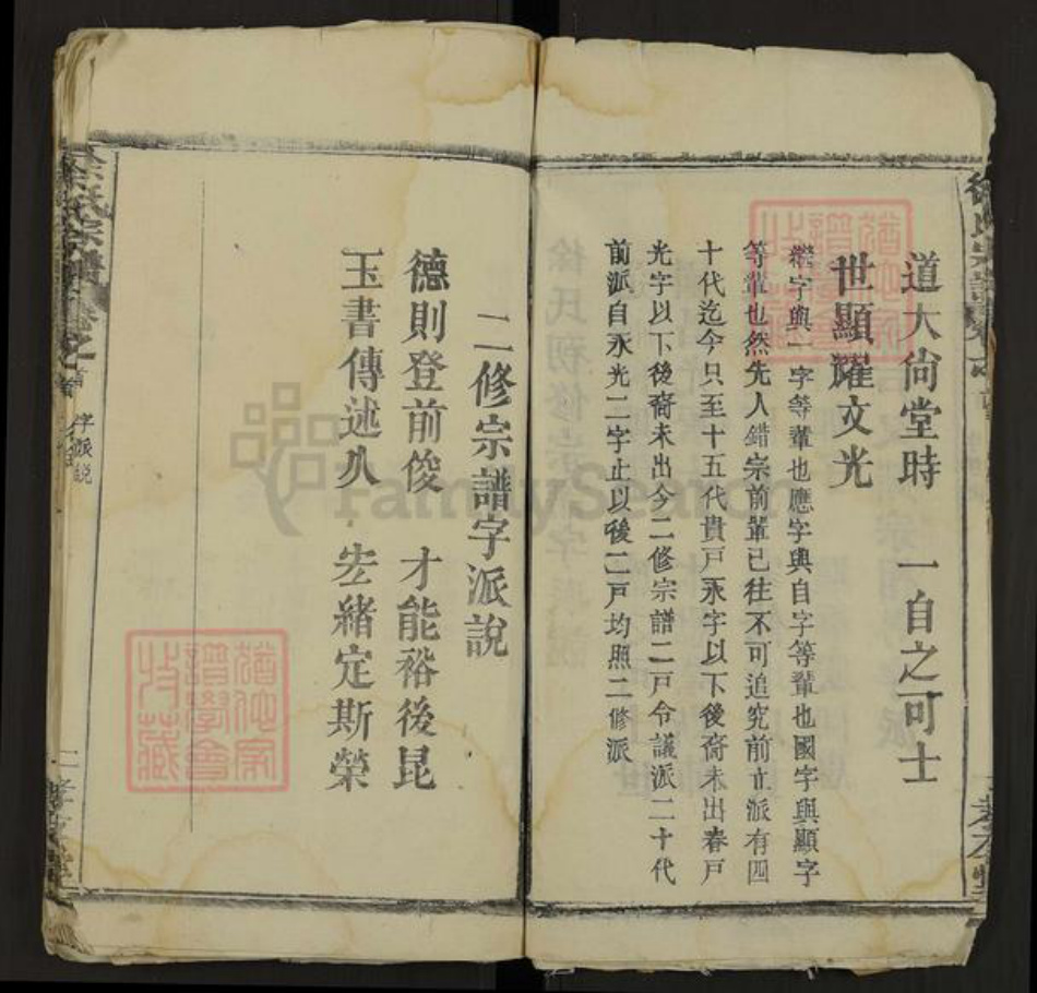 湖北省黄冈市徐氏孝友堂族谱-徐氏宗谱.pdf电子版插图4 湖北省黄冈市徐氏孝友堂族谱-徐氏宗谱.pdf电子版插图4