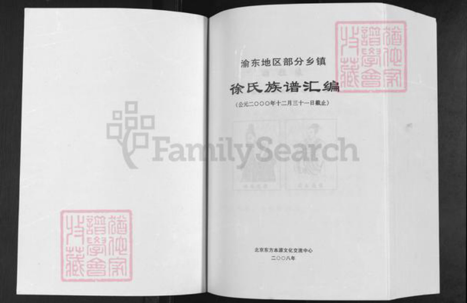 重庆市南川区徐氏族谱-徐氏族谱汇编.pdf电子版插图1 重庆市南川区徐氏族谱-徐氏族谱汇编.pdf电子版插图1