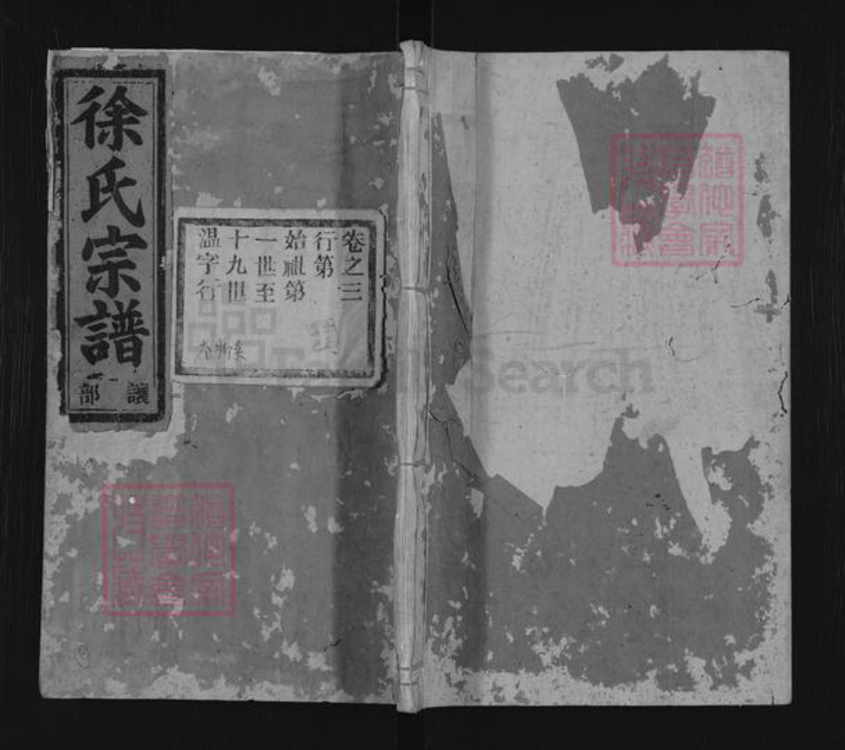 浙江省丽水市缙云县徐氏族谱-徐氏宗谱.pdf电子版