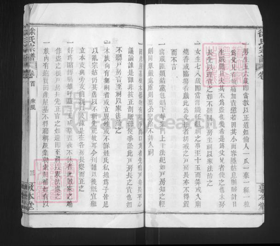 湖北省黄冈市麻城市徐氏敦本堂族谱-徐氏宗谱.pdf电子版插图5 湖北省黄冈市麻城市徐氏敦本堂族谱-徐氏宗谱.pdf电子版插图5