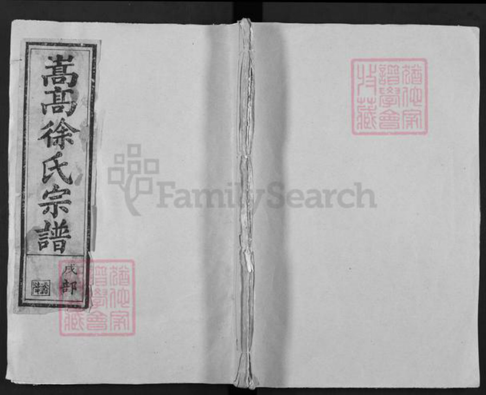 浙江省衢州江山市长台镇徐氏族谱-须江嵩高徐氏宗谱.pdf电子版