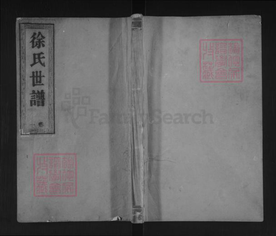 山东省济宁市汶上县徐氏怀源堂族谱-汶阳徐氏世谱.pdf电子版插图