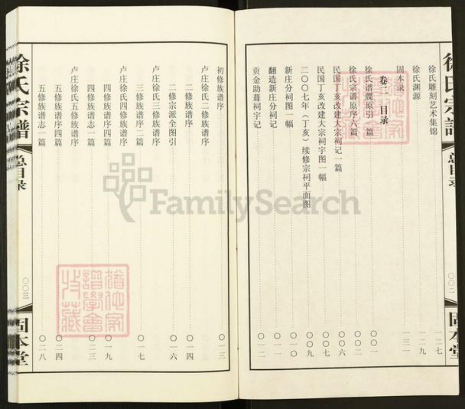 江苏省常州市武进县徐氏固本堂族谱-徐氏宗谱.pdf电子版插图3 江苏省常州市武进县徐氏固本堂族谱-徐氏宗谱.pdf电子版插图3