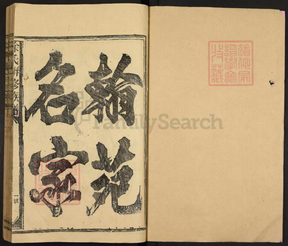 江西省南昌市徐氏族谱-徐氏联修族谱.pdf电子版插图1