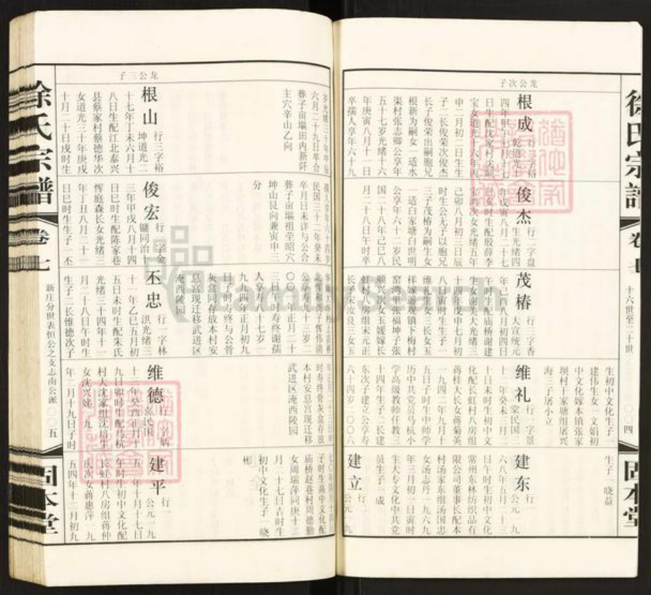 江苏省常州市徐氏固本堂族谱-徐氏宗谱.pdf电子版插图4