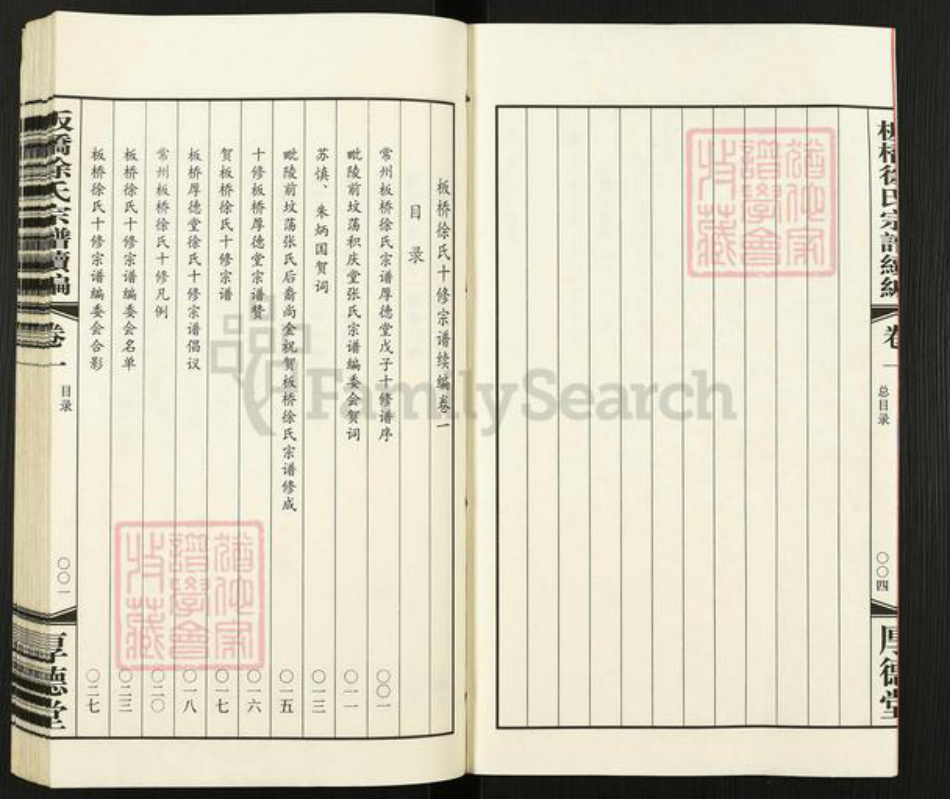 江苏省常州市武进县雪堰镇徐氏厚德堂族谱-板桥徐氏宗谱续编.pdf电子版插图4