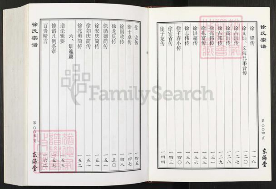 江苏省盐城市建湖县宝塔镇徐氏东海堂族谱-徐氏宗谱.pdf电子版插图5