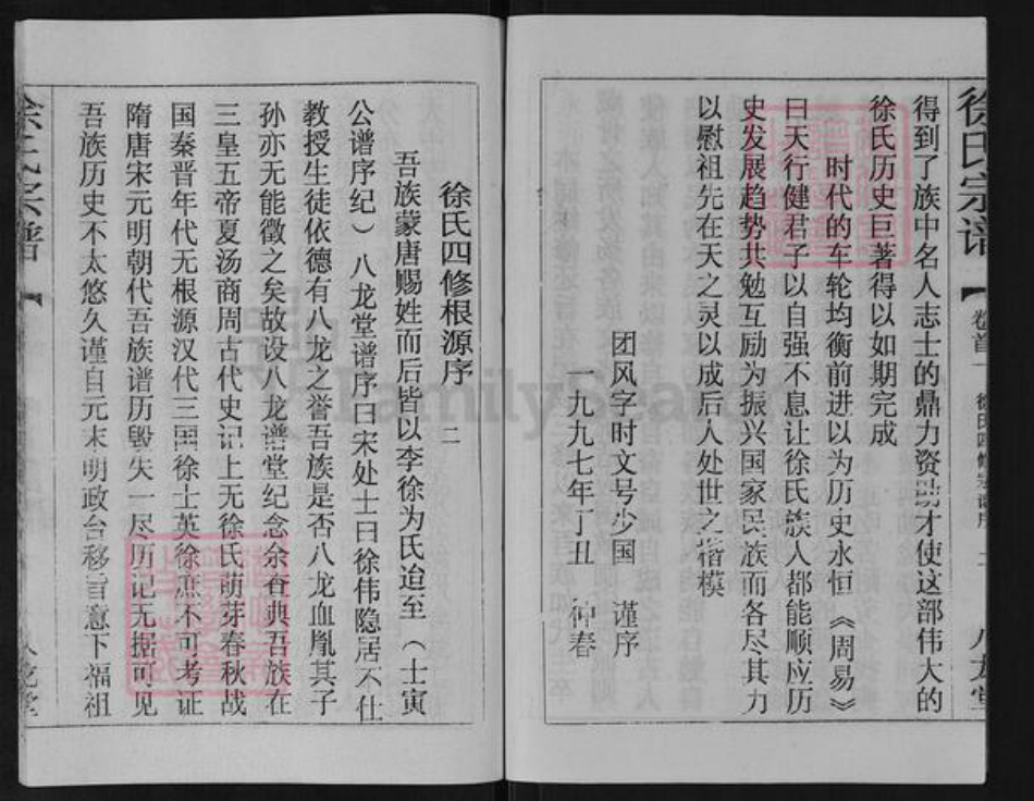 湖北省黄冈市团风县徐氏八龙堂族谱-徐氏宗谱.pdf电子版插图4 湖北省黄冈市团风县徐氏八龙堂族谱-徐氏宗谱.pdf电子版插图4