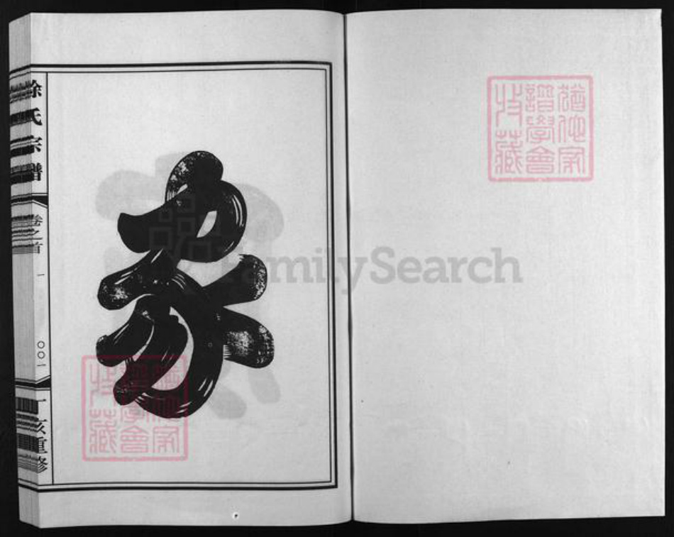 浙江省徐氏族谱-徐氏宗谱 [世系2卷,行传5卷,首3卷].pdf电子版插图2