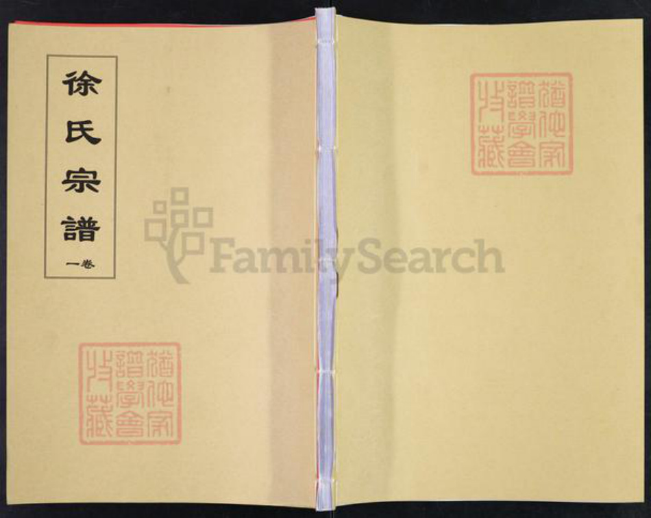 安徽省合肥市肥东县石塘镇徐氏通介堂族谱-徐氏宗谱.pdf电子版