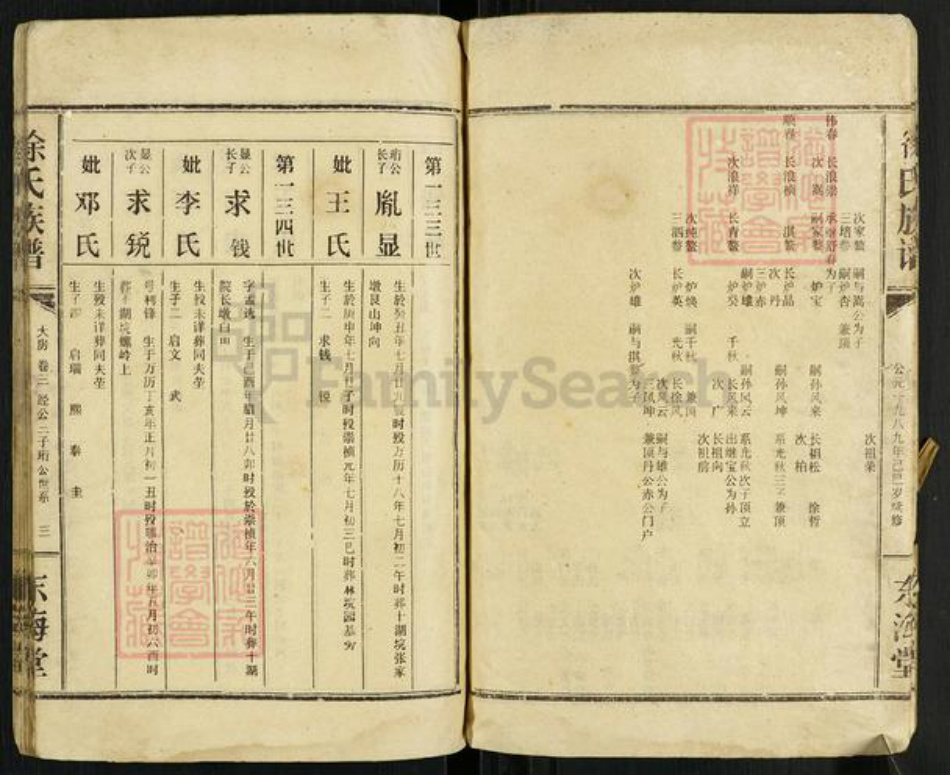 江西省宜春市丰城市曲江镇徐氏东海堂族谱-徐氏族谱.pdf电子版插图5