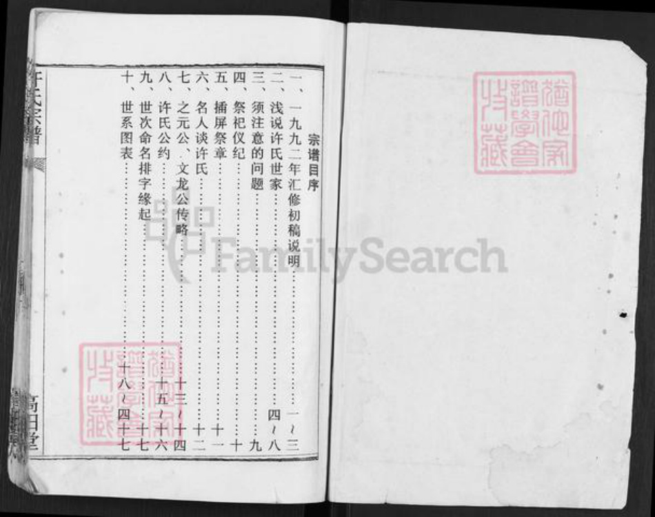 江苏省盐城市阜宁县益林镇许氏高阳堂族谱-许氏宗谱.pdf电子版插图1