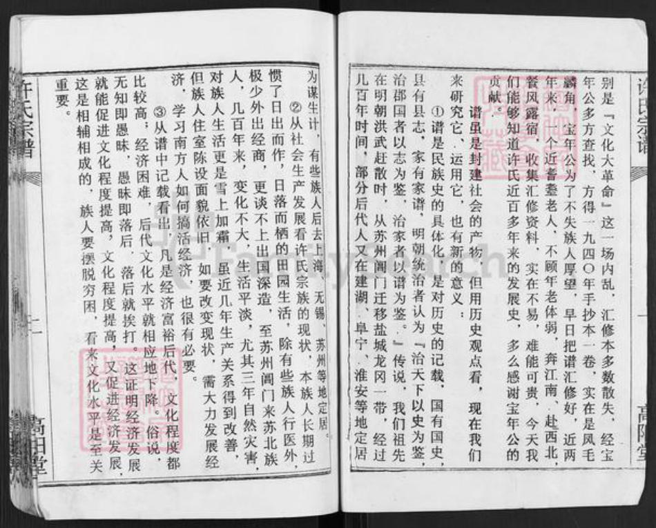 江苏省盐城市阜宁县益林镇许氏高阳堂族谱-许氏宗谱.pdf电子版插图3