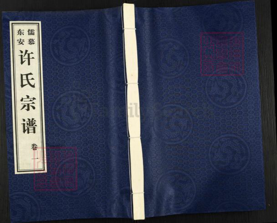 江苏省常州市武进县许氏安儒堂族谱-许氏宗谱.pdf电子版