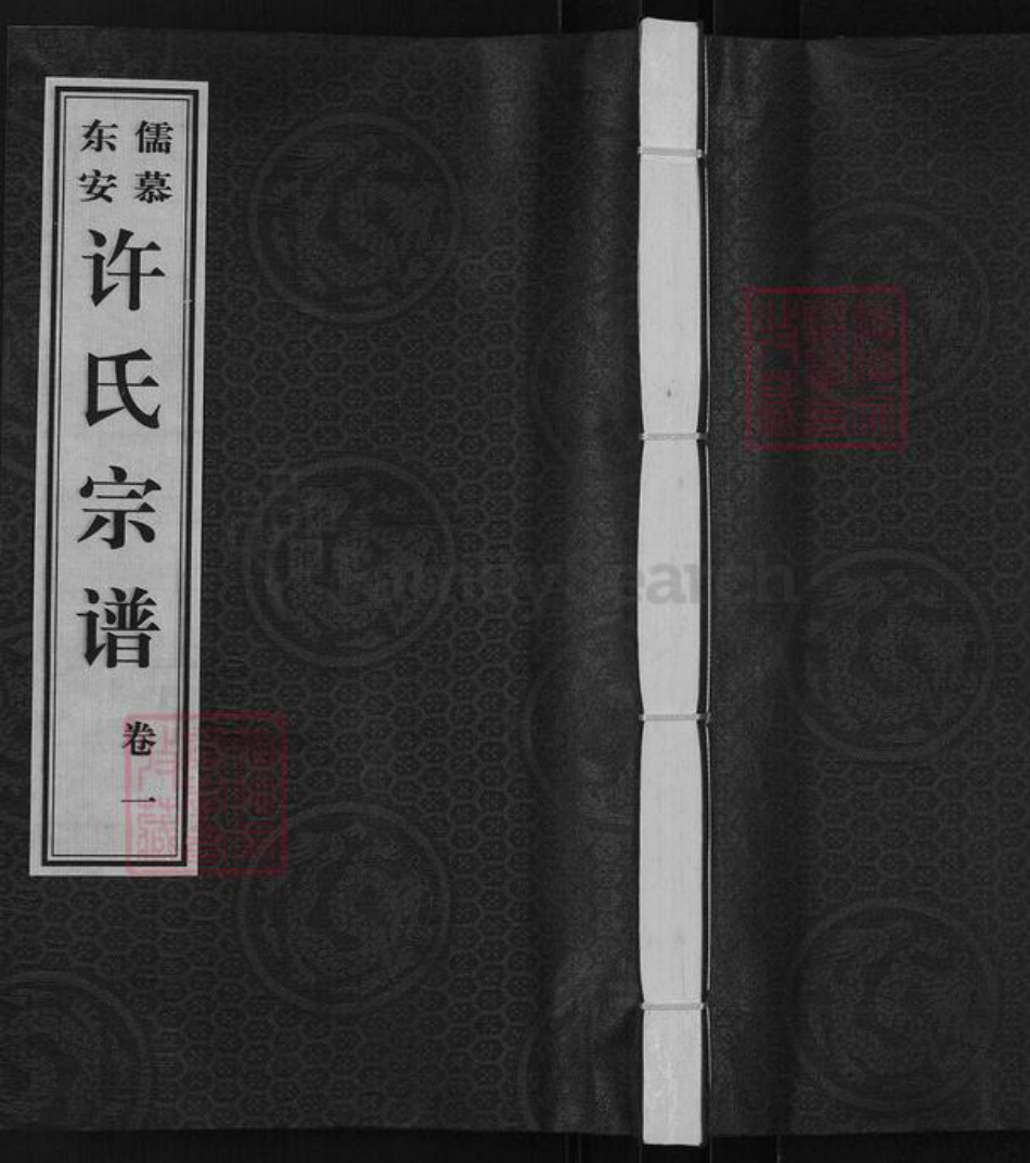 江苏省常州市武进县湟里镇许氏安儒堂族谱-儒慕东安许氏宗谱.pdf电子版