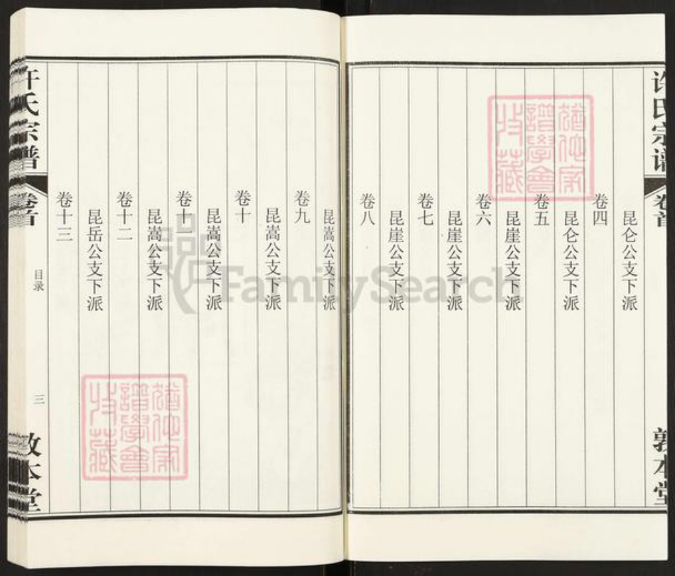 安徽省合肥市许氏敦本堂族谱-许氏宗谱.pdf电子版插图4 安徽省合肥市许氏敦本堂族谱-许氏宗谱.pdf电子版插图4