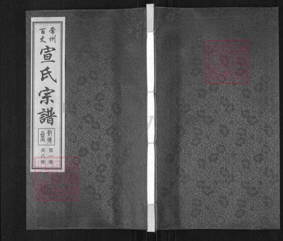 江苏省常州市新北区春江镇宣氏树德堂族谱-宣氏宗谱.pdf电子版