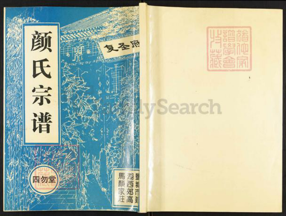 江苏省盐城市建湖县颜氏四勿堂族谱-东鲁颜氏族谱.pdf电子版插图