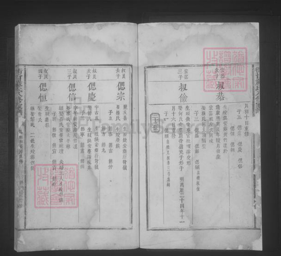 江西省严氏族谱-衙背严氏八修家谱 [不分卷].pdf电子版插图2