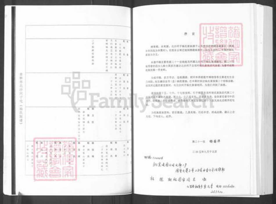 山东省烟台市栖霞市杨氏族谱-吉林市北沙河子屯(杨氏族谱).pdf电子版插图1
