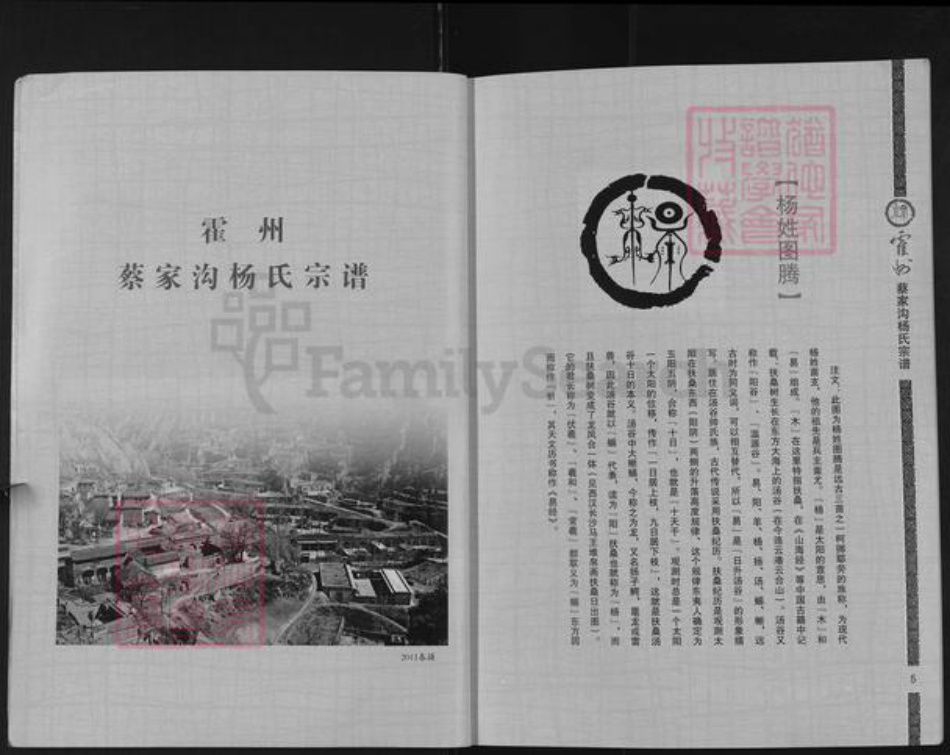 山西省临汾市霍州市师庄乡杨氏族谱-霍州蔡家沟杨氏宗谱.pdf电子版插图2 山西省临汾市霍州市师庄乡杨氏族谱-霍州蔡家沟杨氏宗谱.pdf电子版插图2