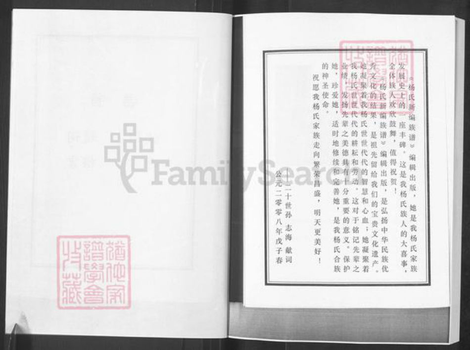 山东省淄博市淄川区杨氏族谱-杨氏新编族谱.pdf电子版插图4 山东省淄博市淄川区杨氏族谱-杨氏新编族谱.pdf电子版插图4