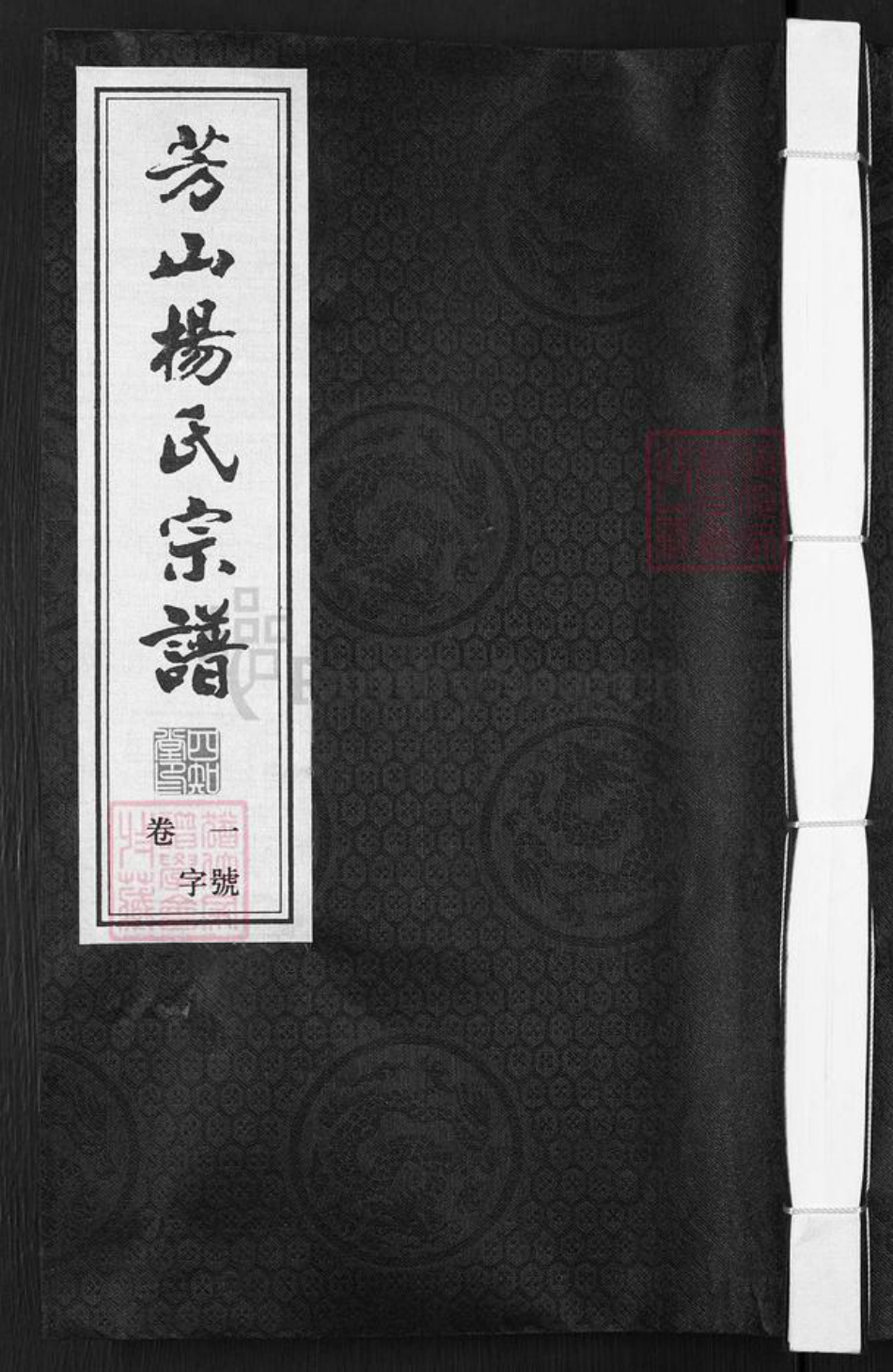 江苏省常州市武进县杨氏四知堂族谱-芳山杨氏宗谱.pdf电子版