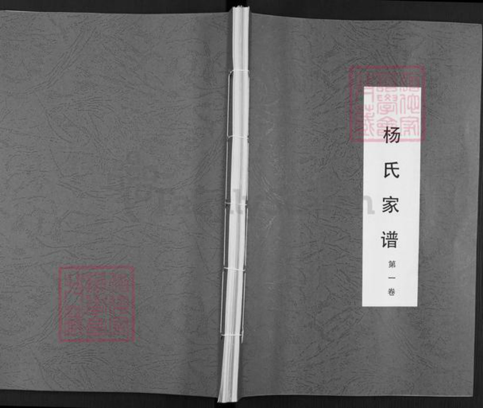 贵州省遵义市绥阳区茅垭镇杨氏四知堂族谱-杨氏家谱.pdf电子版