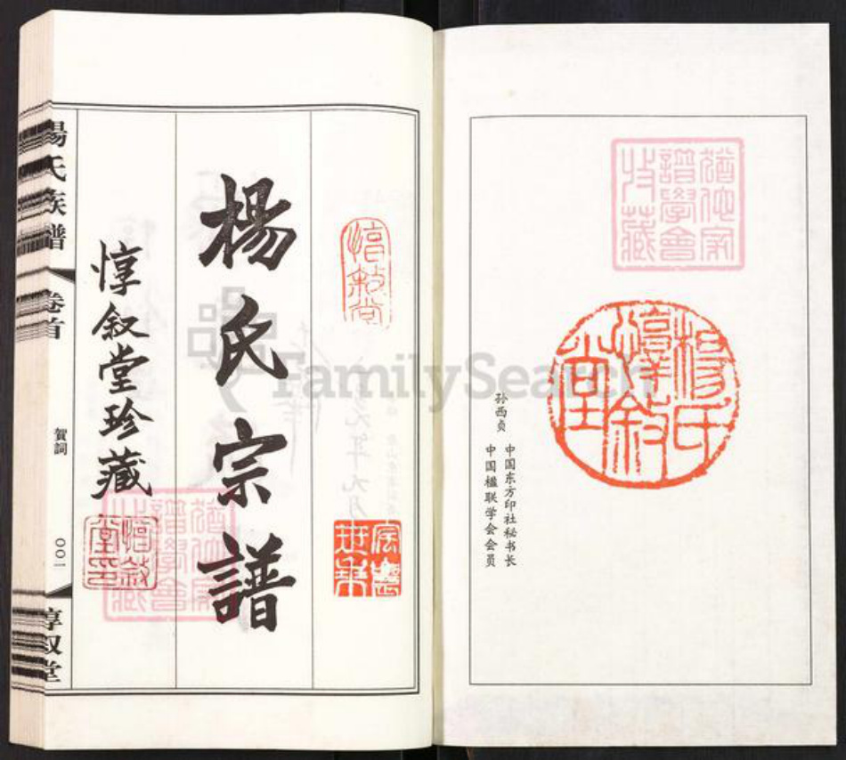 江苏省常州市武进县杨氏惇叙堂族谱-毘陵西崦杨氏宗谱.pdf电子版插图1 江苏省常州市武进县杨氏惇叙堂族谱-毘陵西崦杨氏宗谱.pdf电子版插图1