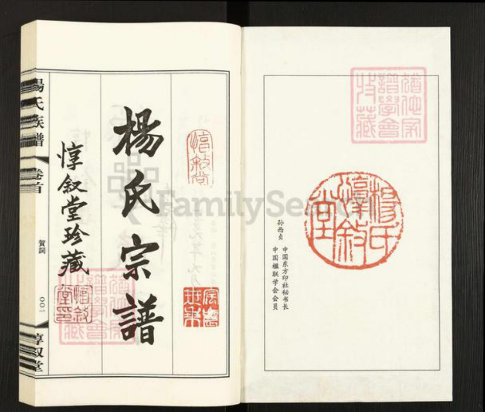 江苏省常州市武进县杨氏惇叙堂族谱-毘陵西崦杨氏族谱.pdf电子版插图1 江苏省常州市武进县杨氏惇叙堂族谱-毘陵西崦杨氏族谱.pdf电子版插图1