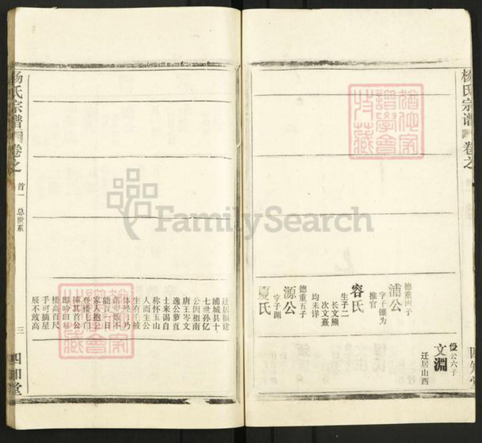 湖北省武汉市新洲区杨氏四知堂族谱-杨氏宗谱.pdf电子版插图3 湖北省武汉市新洲区杨氏四知堂族谱-杨氏宗谱.pdf电子版插图3