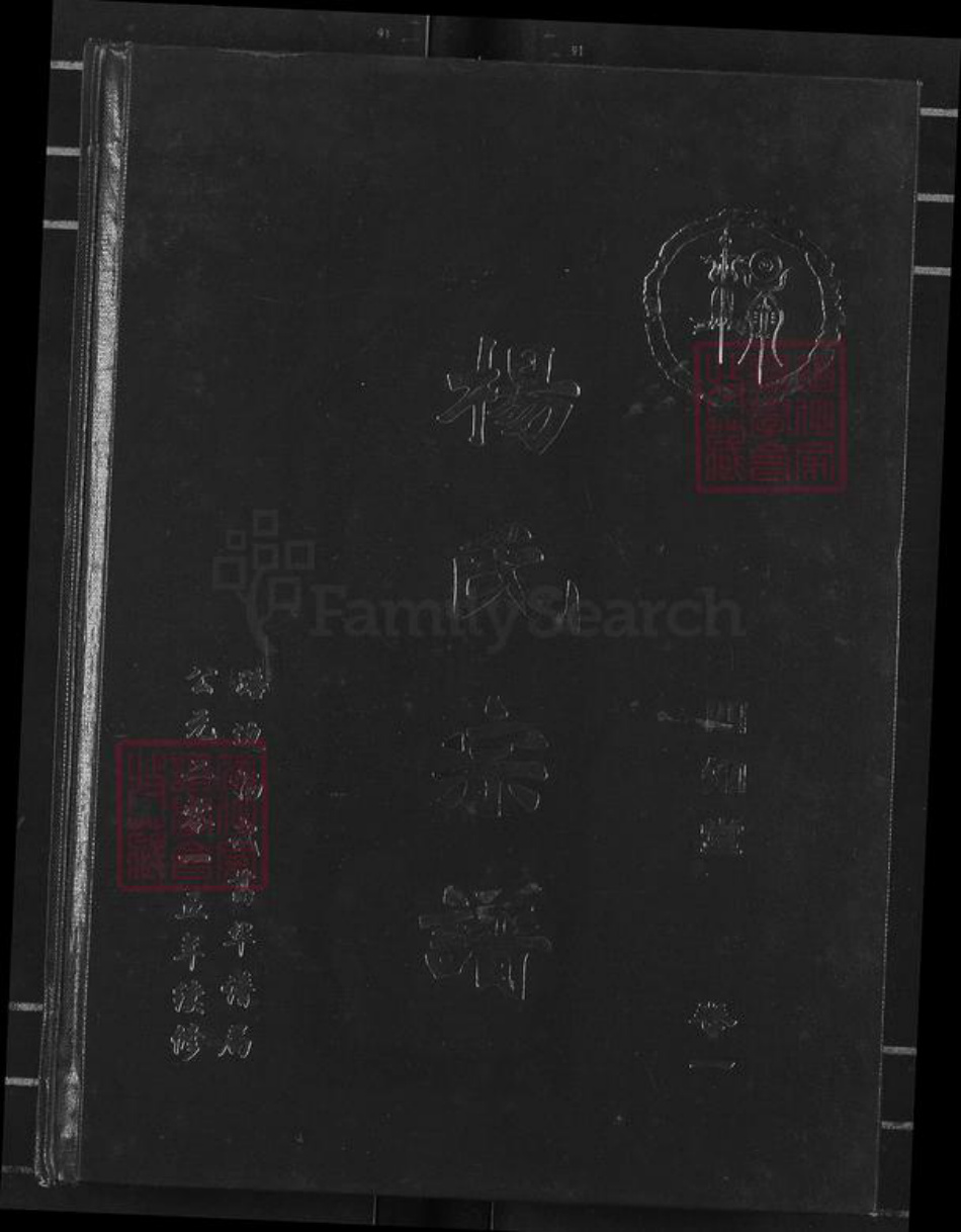 湖北省杨氏四知堂族谱-杨氏宗谱.pdf电子版