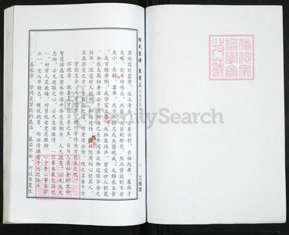 湖北省武汉市新洲区杨氏三鳣堂族谱-杨氏宗谱.pdf电子版插图2