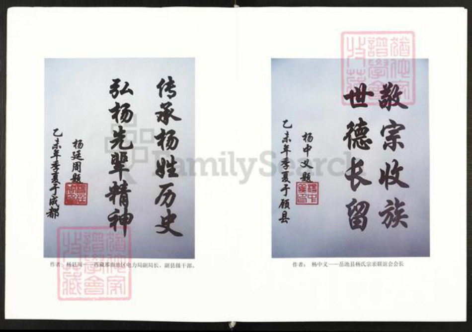 四川省广安市岳池县杨氏四知堂族谱-岳池县杨氏族谱.pdf电子版插图2 四川省广安市岳池县杨氏四知堂族谱-岳池县杨氏族谱.pdf电子版插图2