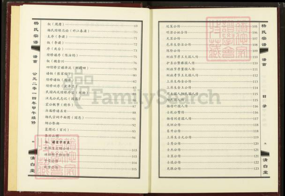 湖北省黄石市大冶市杨氏清白堂族谱-杨氏宗谱.pdf电子版插图3