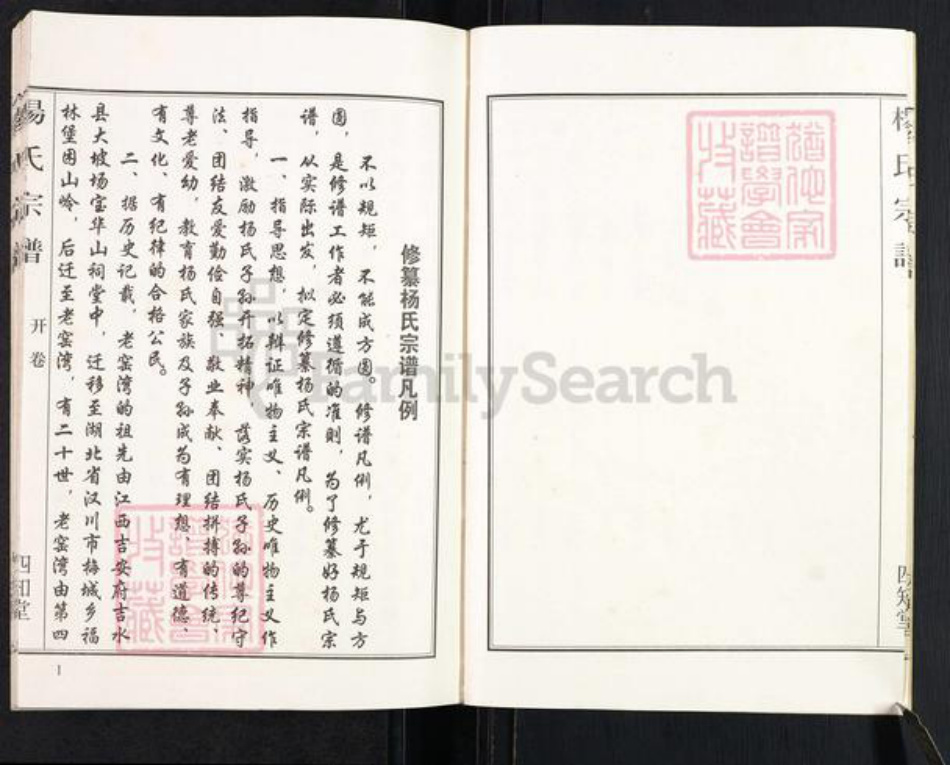 湖北省孝感市汉川市马口镇杨氏四知堂族谱-杨氏宗谱.pdf电子版插图4