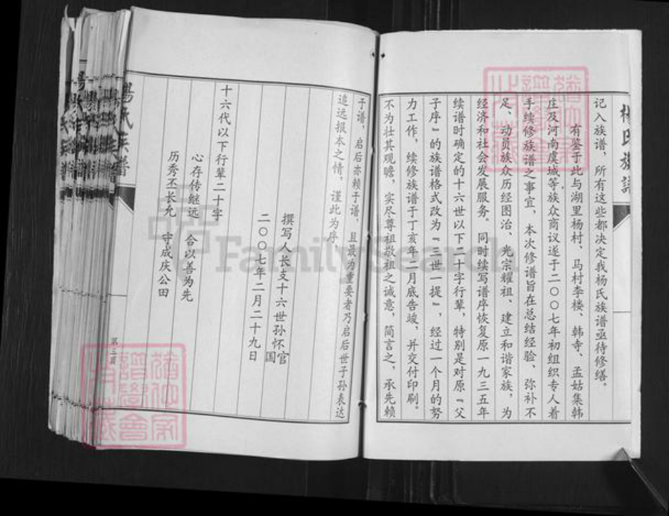 山东省济宁市嘉祥县万张街道杨氏族谱-杨氏族谱.pdf电子版插图3 山东省济宁市嘉祥县万张街道杨氏族谱-杨氏族谱.pdf电子版插图3